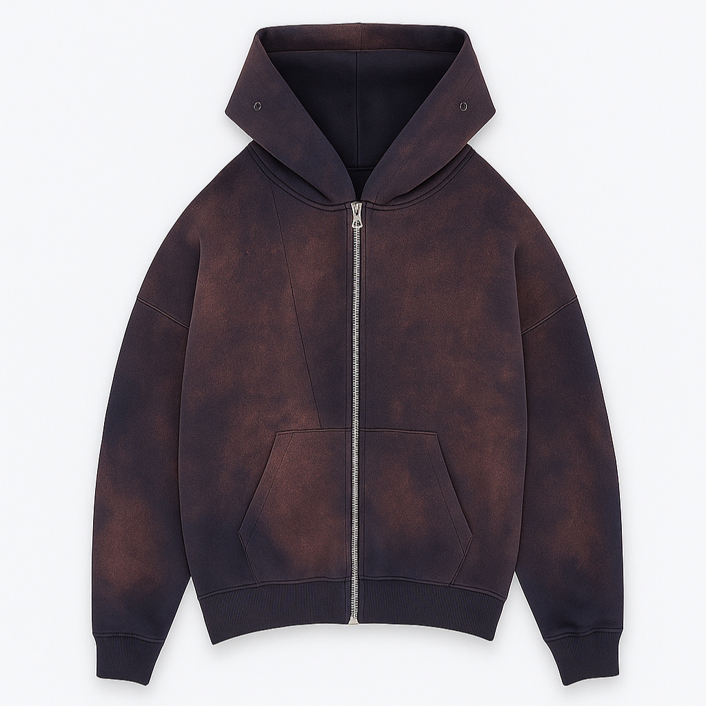 Oversized Zip-up hoodie