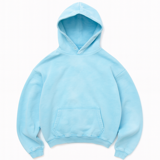 Baby Blue Oversized Hoodie